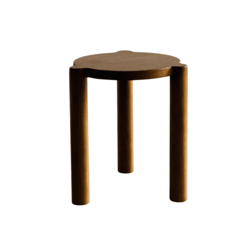 Elva Retro Teak Stool